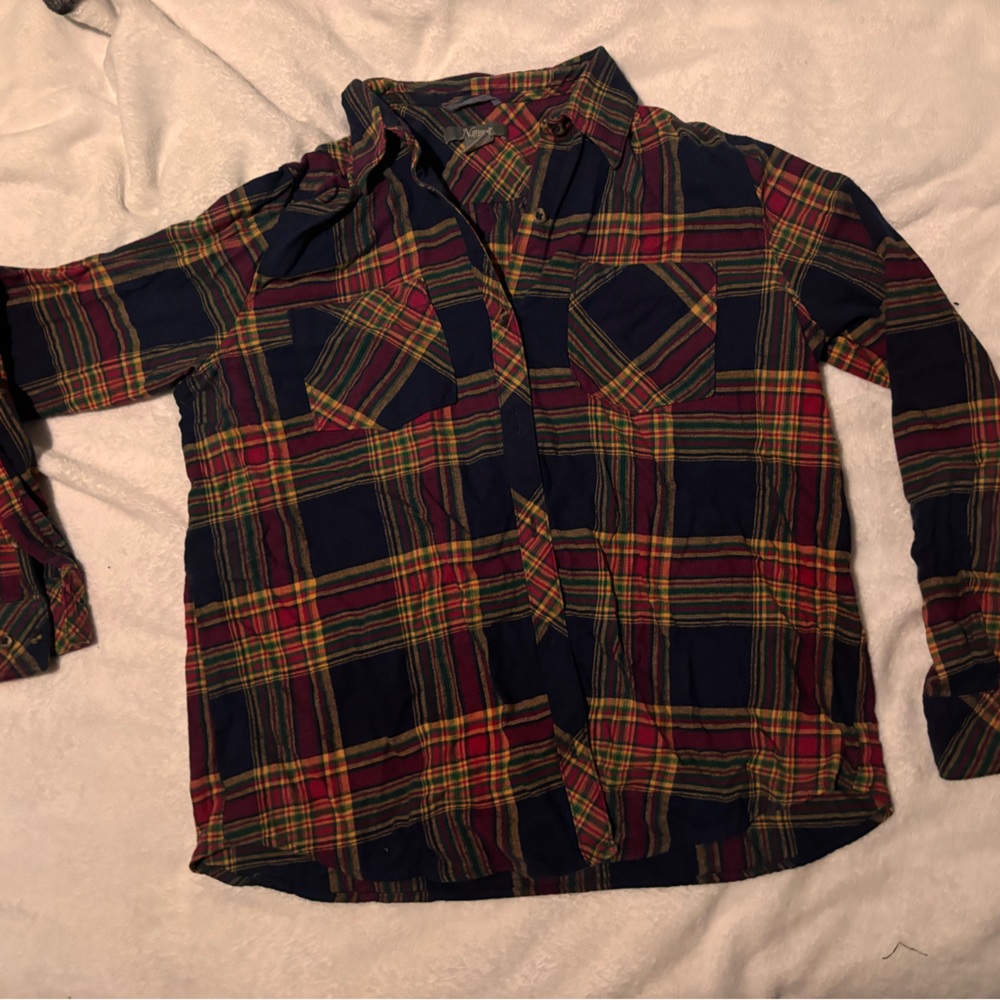 Natural Reflections Size Large Flannel